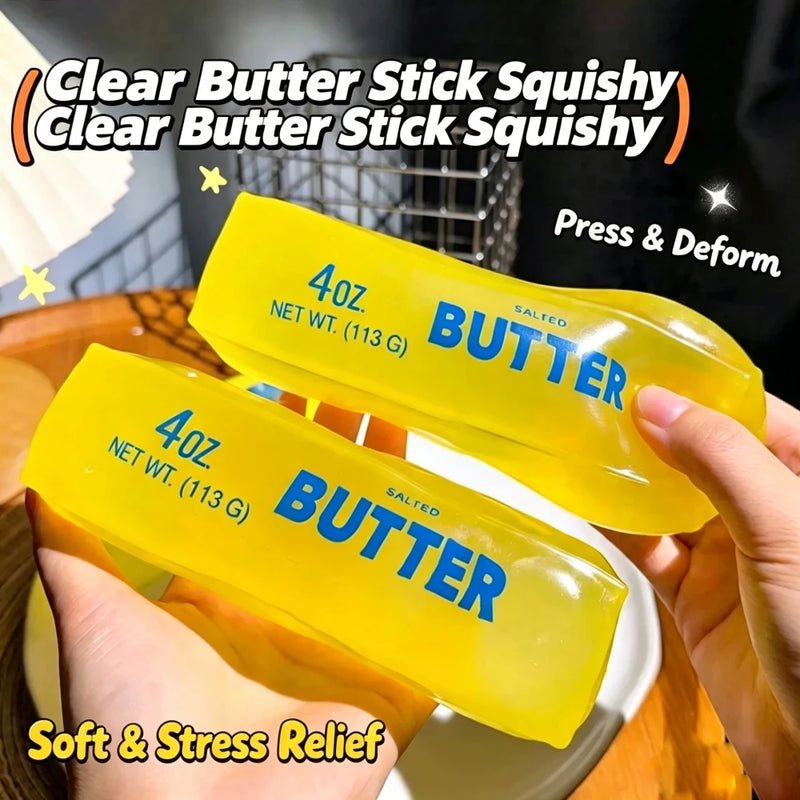 Moldable Butter Stick Squishy Toy