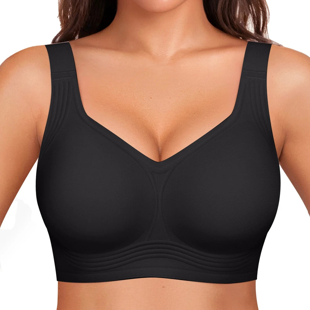Plus Size Seamless Jelly Bra